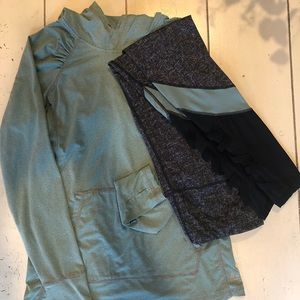 RBX Long Sleeve Hooded pullover & Matching Legging